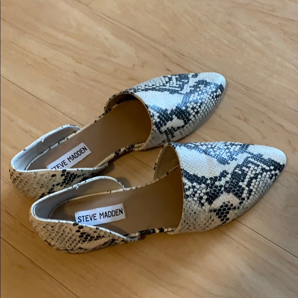 Steve Madden faux Snakeskin Shoes